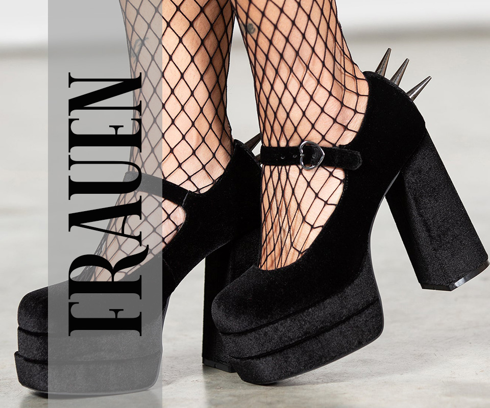 Gothic Schuhe Damen